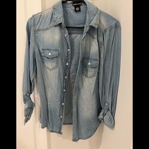 Wet Seal Denim shirt